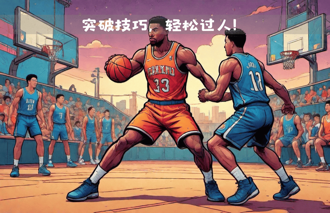 篮球运动员突破技巧迭出,各队气势高涨 篮球运动员突破技巧迭出,各队气势高涨