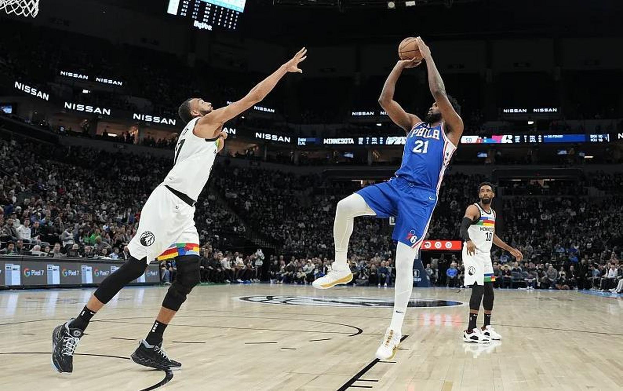 FB体育官网-恩比德连得40+,76人轻取对手