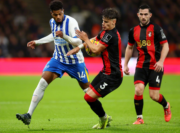 伯恩茅斯主场逼平布莱顿,力保积分榜不败 伯恩茅斯主场逼平布莱顿,力保积分榜不败