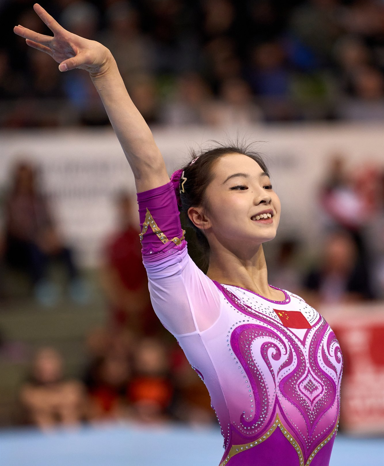 体操新秀惊艳亮相,实力不俗 体操新秀惊艳亮相,实力不俗